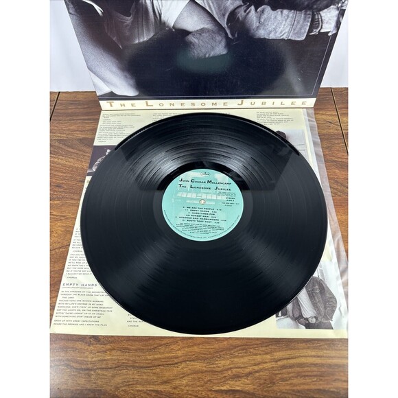 John Cougar Mellencamp: The Lonesome Jubilee 1987 Mercury Records Vinyl - Picture 5 of 11